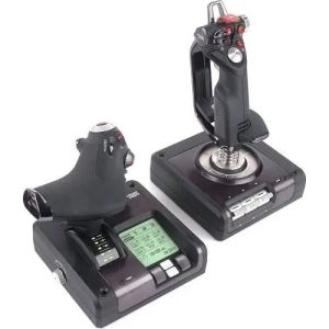 Штурвал/джойстик Logitech G Saitek X52 Pro Flight Control System (945-000003)