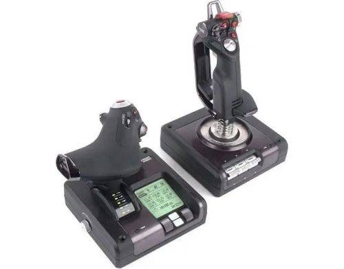 Штурвал/джойстик Logitech G Saitek X52 Pro Flight Control System (945-000003) фото №2