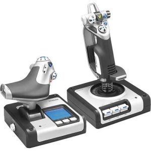 Штурвал/джойстик Logitech G Saitek X52 Flight Control System (945-000006)