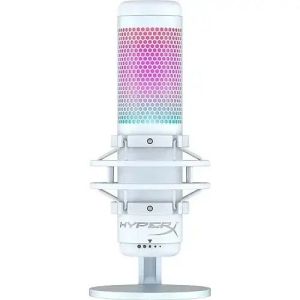Микрофон для ПК/ для стриминга, подкастов HyperX QuadCast S White (519P0AA)