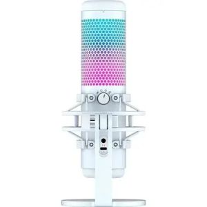 Микрофон для ПК/ для стриминга, подкастов HyperX QuadCast S White (519P0AA)