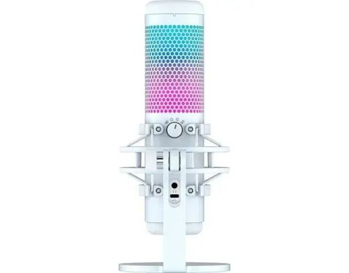 Микрофон для ПК/ для стриминга, подкастов HyperX QuadCast S White (519P0AA) фото №2