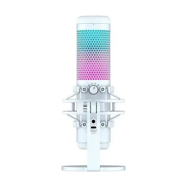 Микрофон для ПК/ для стриминга, подкастов HyperX QuadCast S White (519P0AA) фото №2