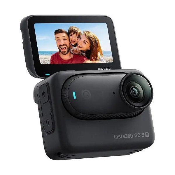 Экшн-камера Insta360 GO 3S 4K Standard Bundle 64GB Black (CINSAATA_GO3S14) фото №2