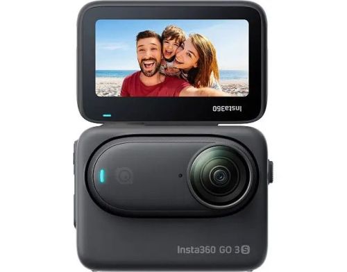 Экшн-камера Insta360 GO 3S 4K Standard Bundle 64GB Black (CINSAATA_GO3S14) фото №3