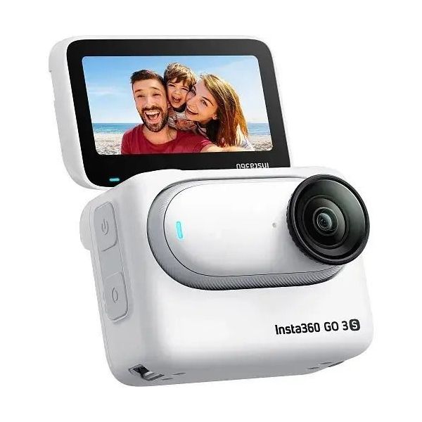 Екшн-камера Insta360 GO 3S 4K Standard Bundle 128GB White (CINSAATA_GO3S04) фото №2