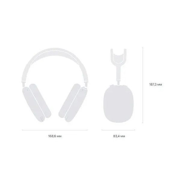 Apple AirPods Max Silver (MGYJ3) фото №3