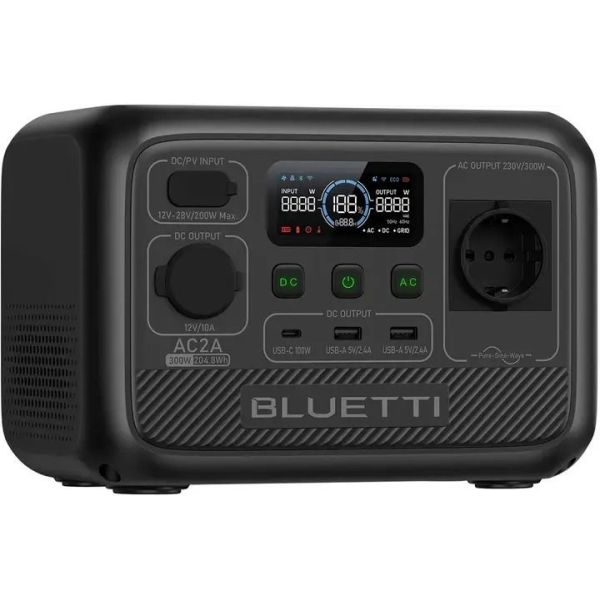 Зарядна станція BLUETTI AC2A 300W 204Wh фото №2
