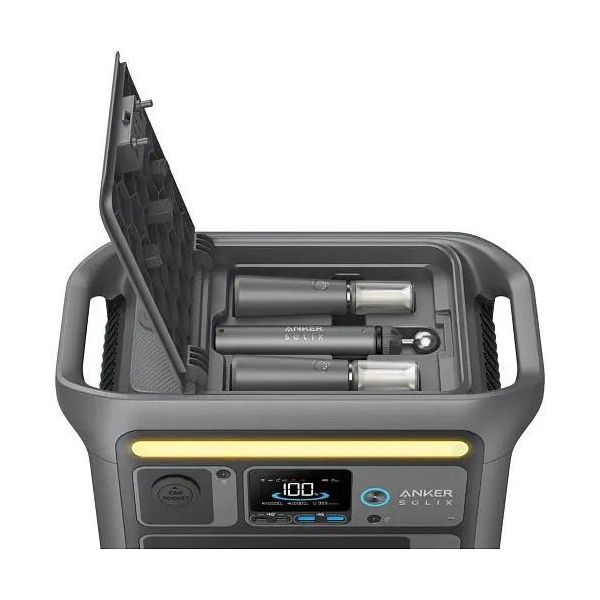 Зарядна станція Anker Solix C800 Plus 768Wh 1200W фото №2