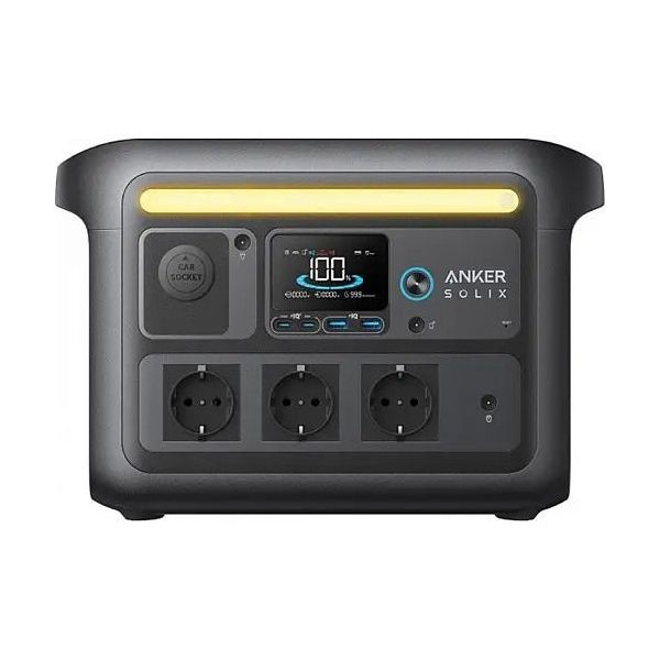 Зарядна станція Anker Solix C800 Plus 768Wh 1200W фото №3