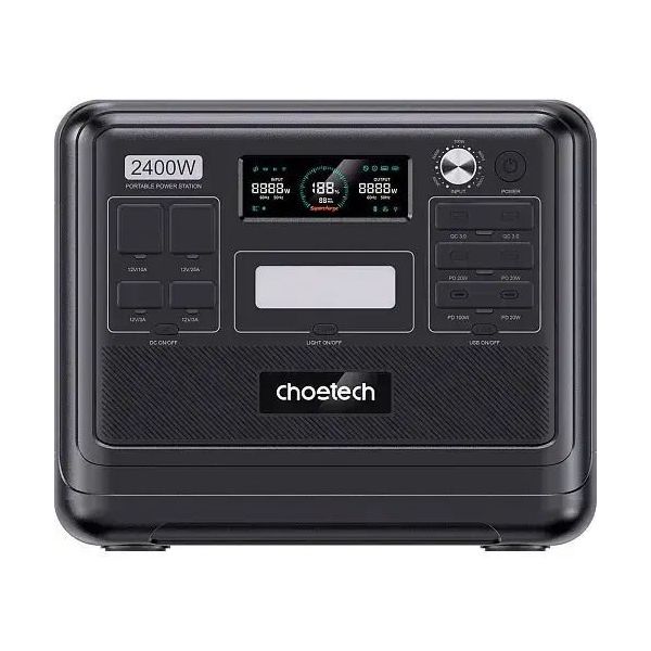 Зарядна станція Choetech 2400W Power Station (BS008) UA фото №2