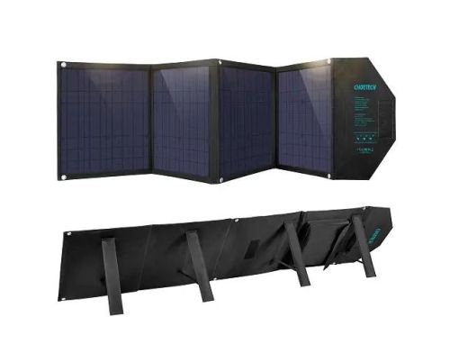 Зарядное устройство на солнечной батарее Choetech Solar panel 80 Watt (SC007) фото №2