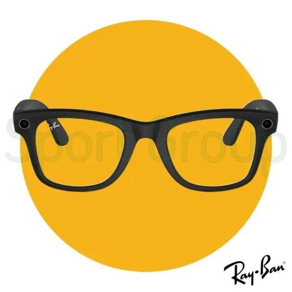 Смарт-очки Ray-Ban Meta Wayfarer Matte Black/Clear to G-15 Green Transitions (RW4006 601SM1 50-22) фото №2