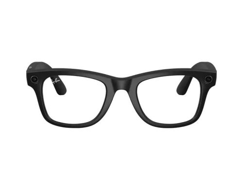 Смарт-очки Ray-Ban Meta Wayfarer Standard - Matte Black / Clear to Graphite Green Transitions (RW4006 601S1M 50-22) фото №2