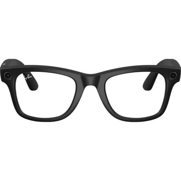 Смарт-очки Ray-Ban Meta Wayfarer Standard - Matte Black / Clear to Graphite Green Transitions (RW4006 601S1M 50-22) фото №2