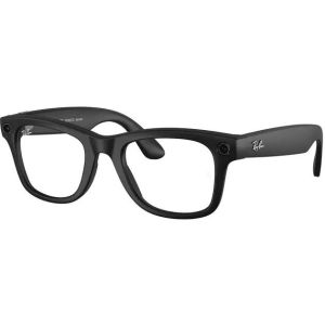 Смарт-очки Ray-Ban Meta Wayfarer Large Matte Black/Clear to Graphite Green Transitions (RW4008 601S1M 53-22)