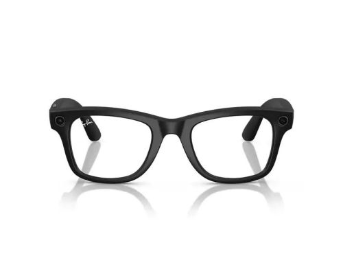 Смарт-очки Ray-Ban Meta Wayfarer Large Matte Black/Clear to Graphite Green Transitions (RW4008 601S1M 53-22) фото №2