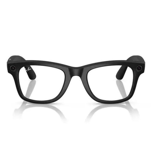 Смарт-очки Ray-Ban Meta Wayfarer Large Matte Black/Clear to Graphite Green Transitions (RW4008 601S1M 53-22) фото №2