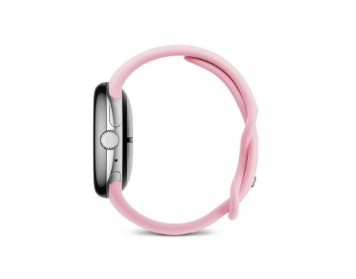 Смарт-часы Google Pixel Watch 3 41 mm LTE Polished Silver Aluminum Case/Rose Quartz Active Band фото №4