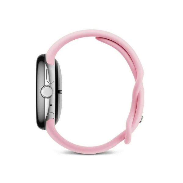 Смарт-часы Google Pixel Watch 3 41 mm LTE Polished Silver Aluminum Case/Rose Quartz Active Band фото №4