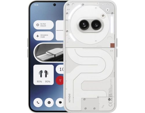 Смартфон Nothing Phone (3a) 8/128GB White фото №2