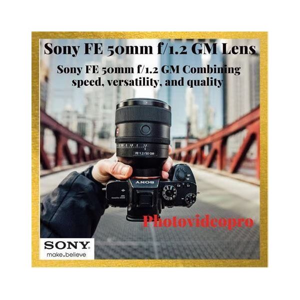 Объектив Sony SEL50F12GM 50mm f/1,2GM FE фото №4