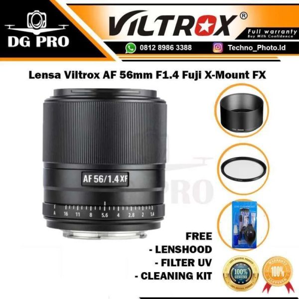 Объектив Viltrox AF 56mm f/1,4 STM (Fuji-X) фото №2