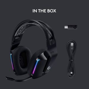 Наушники Logitech G733 Lightspeed Wireless RGB Black (981-000864, 981-000867)