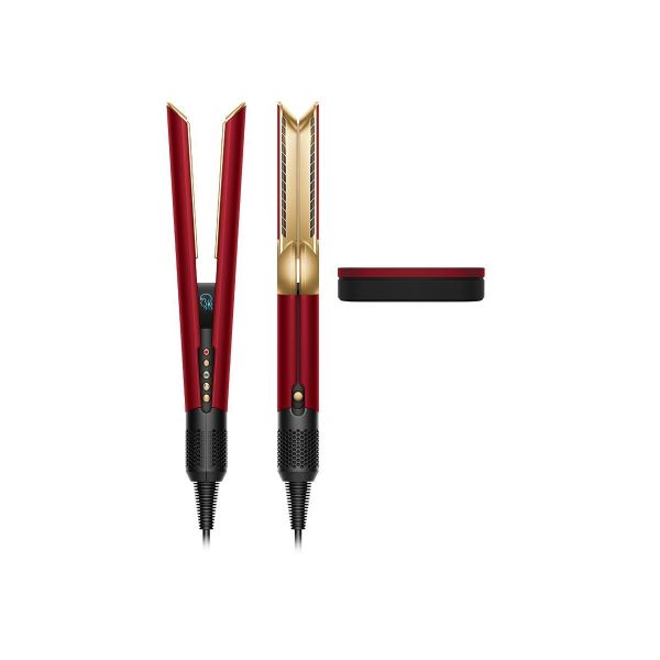 Стайлер (випрямляч) Dyson Airstrait HT01 Red Velvet/Gold (594817-01) фото №3