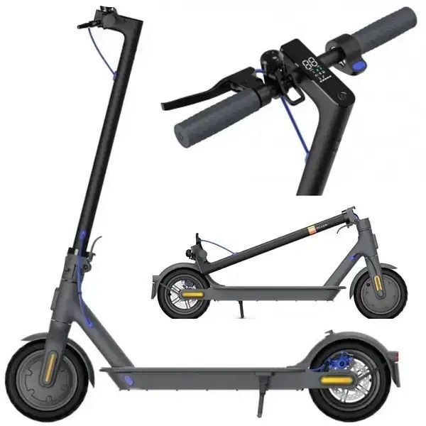 Электросамокат Xiaomi Mi Electric Scooter 3 Black фото №3