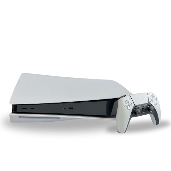 Ігрова консоль Sony PlayStation 5 White с Blu-Ray приводом 825 Gb + дод. джойстик Вживана фото №3