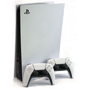 Игровая консоль Sony PlayStation 5 White с Blu-Ray приводом 825 Gb + доп. джойстик Б.У.