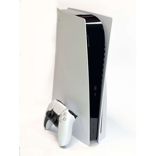 Ігрова консоль Sony PlayStation 5 White с Blu-Ray приводом 825 Gb + дод. джойстик Вживана фото №6