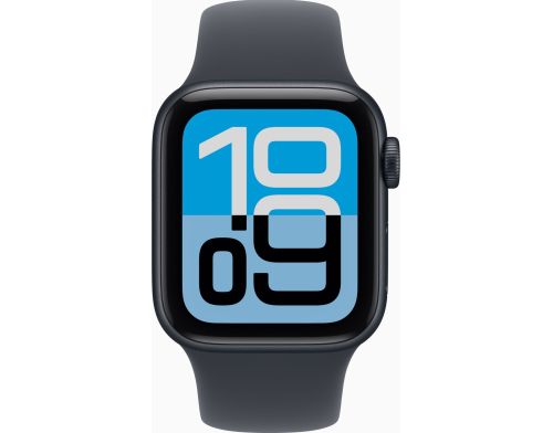 Apple Watch SE 3 GPS 40mm Midnight Alu. Case w. Midnight S. Band - S/M (MEH94) фото №2