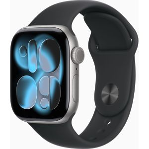 Apple Watch Series 11 GPS 42mm Space Grey Alu. Case w. Black S. Band - S/M (MEQW4)