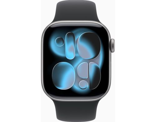 Apple Watch Series 11 GPS + Cellular 42mm Space Grey Alu. Case w. Black S. Band - M/L (MF8C4) фото №2