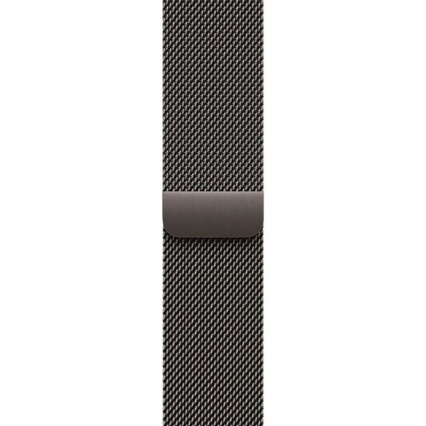 Apple Watch Series 11 GPS + Cellular 46mm Slate Tit. Case w. Slate Milanese Loop - S/M (MFD34) фото №2