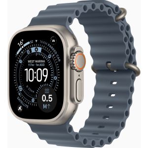 Apple Watch Ultra 3 GPS + Cellular 49mm Black Titanium Case with Black Ocean Band (MF0J4)