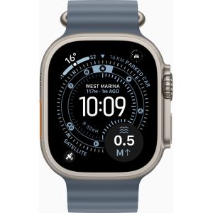 Apple Watch Ultra 3 GPS + Cellular 49mm Black Titanium Case with Black Ocean Band (MF0J4)