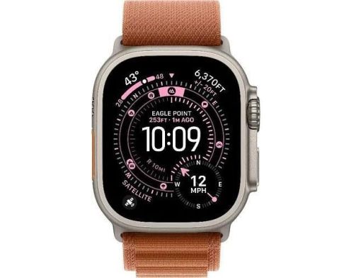 Apple Watch Ultra 3 GPS + Cellular 49mm Natural Tit. Case w. Terra Cotta A. Loop - Large (MF1V4+MFTD4) фото №2