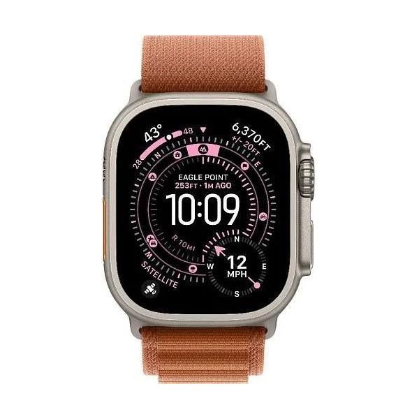 Apple Watch Ultra 3 GPS + Cellular 49mm Natural Tit. Case w. Terra Cotta A. Loop - Large (MF1V4+MFTD4) фото №2