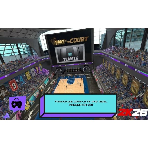 Гра NBA 2K26 Nintendo Switch 2 фото №2