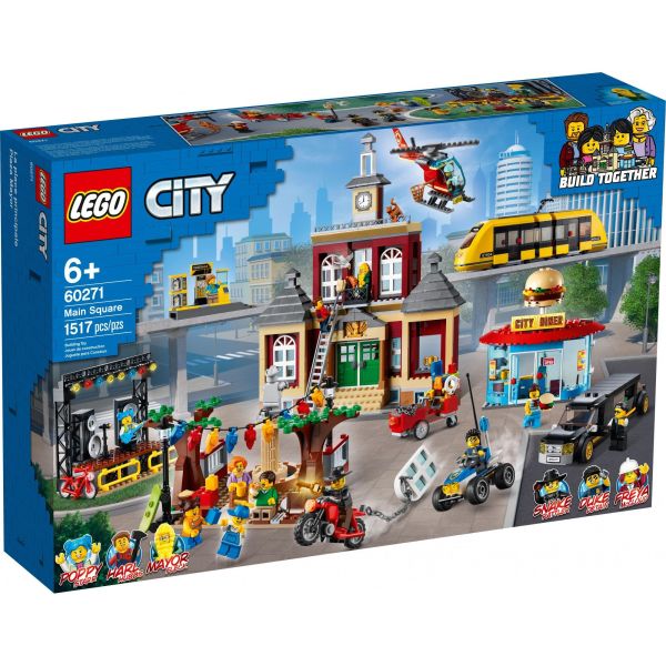 Блочный конструктор LEGO City Главная площадь (60271) фото №2