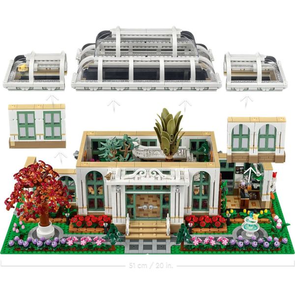 Блочный конструктор LEGO Ideas Ботанический сад (21353) фото №4