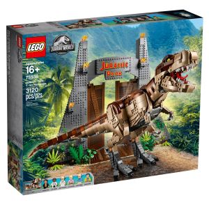 Блочный конструктор LEGO Ярость Ти-Рекса (75936)