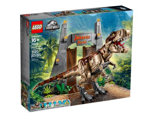 Блочный конструктор LEGO Ярость Ти-Рекса (75936) фото №2