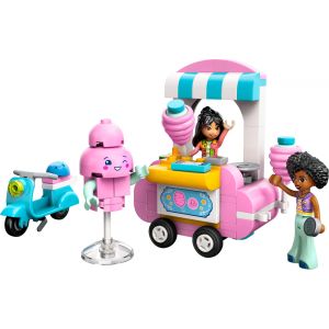Блочный конструктор LEGO Friends Ятка со сладкой ватой и скутер (42643)