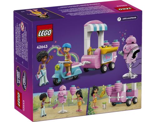 Блочный конструктор LEGO Friends Ятка со сладкой ватой и скутер (42643) фото №2