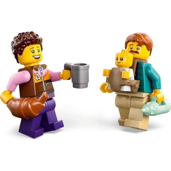 Блочный конструктор LEGO City Приключенческий дом на отпускных колесах 385 деталей (60454) фото №3