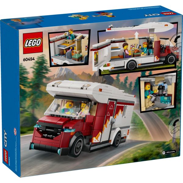 Блочный конструктор LEGO City Приключенческий дом на отпускных колесах 385 деталей (60454) фото №4